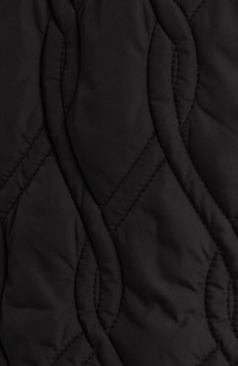 Bernardo Arboretum Onion Quilted Hooded Jacket, Alternate, color, 