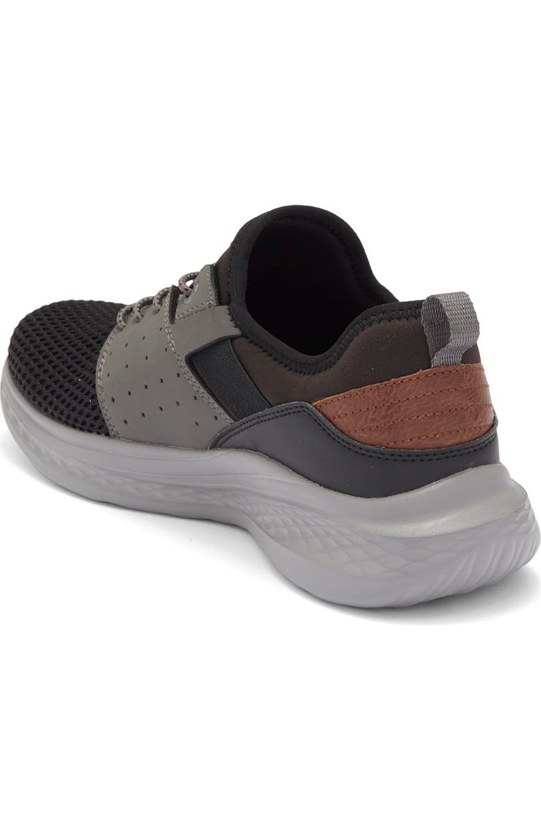 SKECHERS Slips-Ins<sup>®</sup> Relaxed Fit<sup>®</sup> Slade Raymar Sneaker, Alternate, color, Black/ Grey