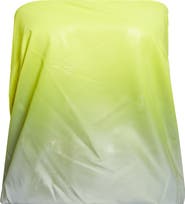Alexander Wang Gradient Reflective Strapless Bubble Top