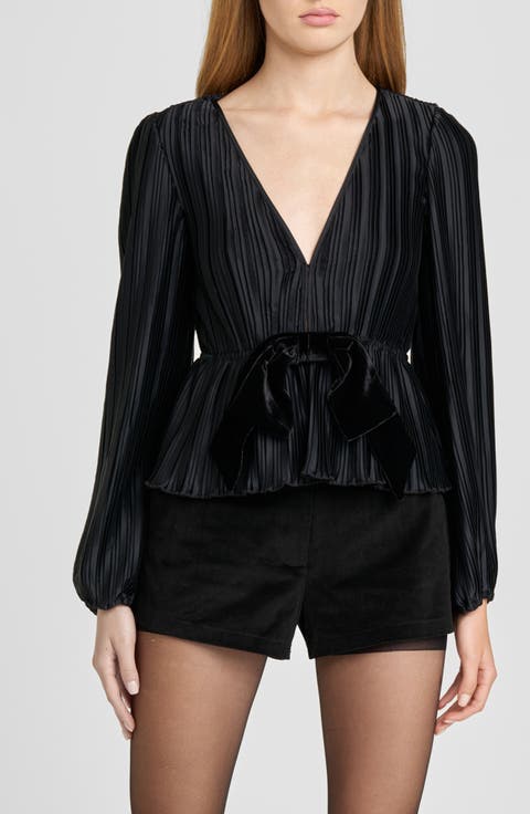 Melissa Plissé Bow Top