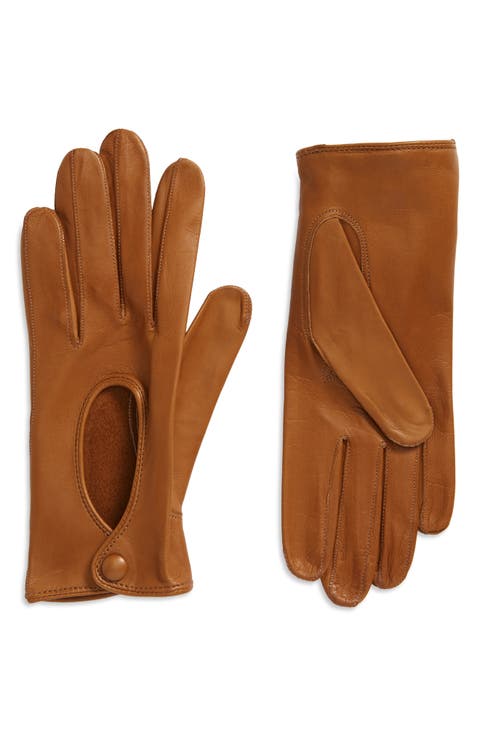 Washable Leather Driver Gloves