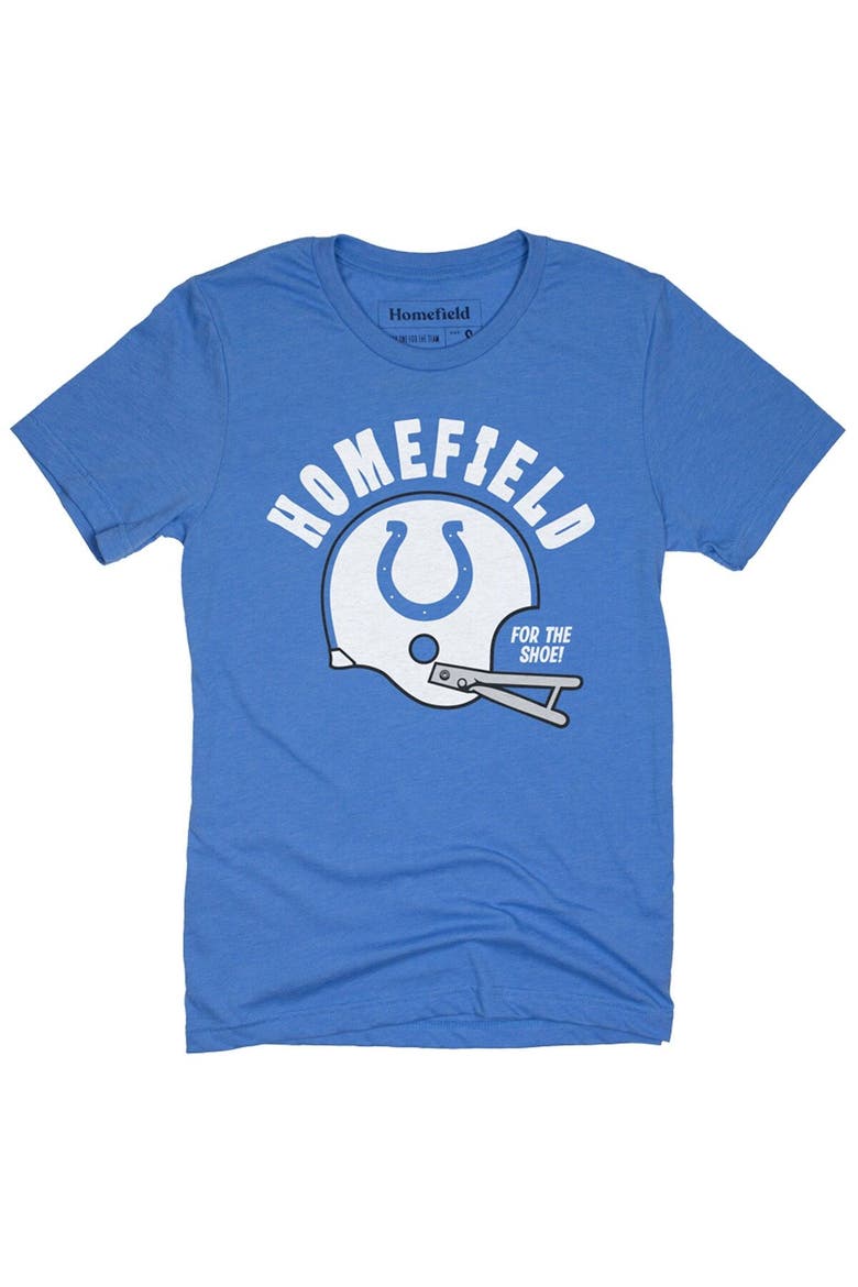 Men's Homefield Royal Indianapolis Colts Helmet T-shirt, Main, color, Royal