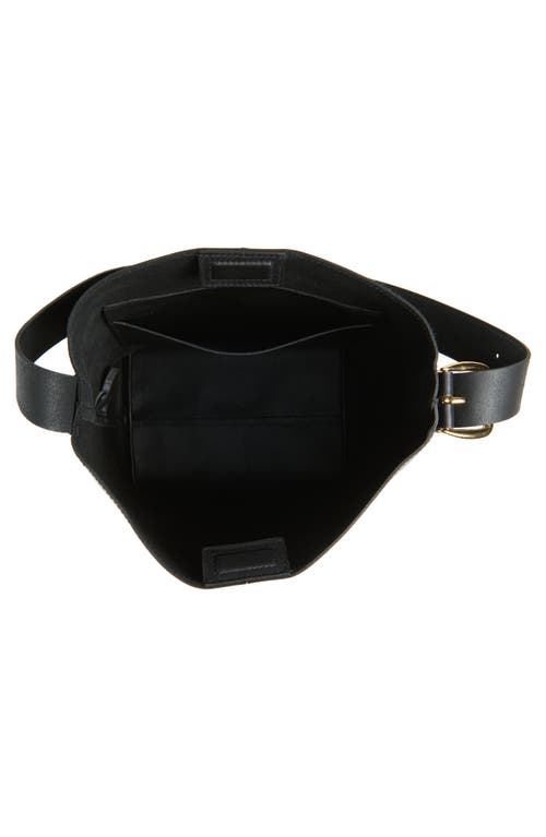 Madewell The Medium Essential Leather Bucket Tote