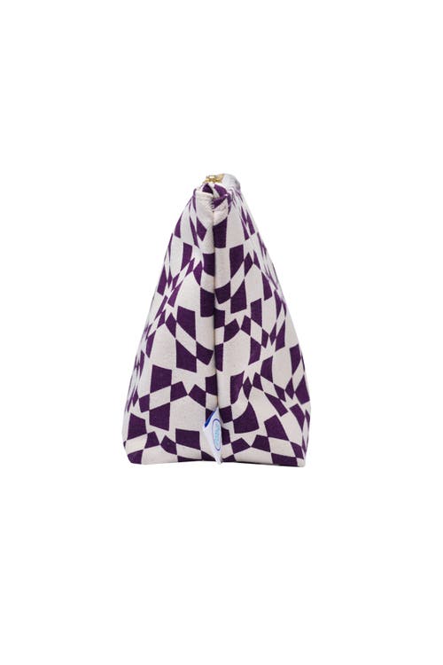 Dance Happy Hadley Cosmetic Bag In Italian Plum