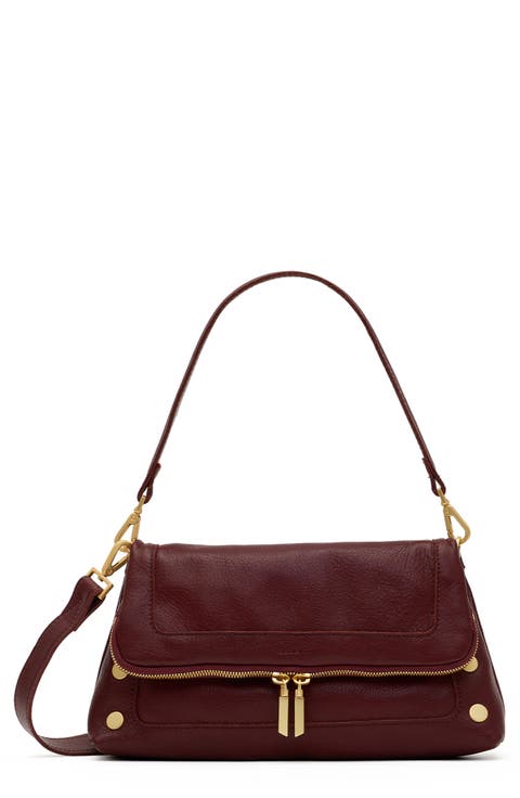 Beverly Medium Leather Shoulder Bag