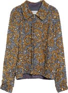 Dries Van Noten Abstract Sequin Jacket