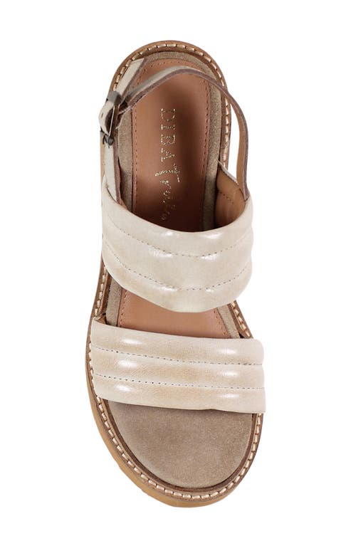 Diba True Car Pool Wedge Sandal In Sand