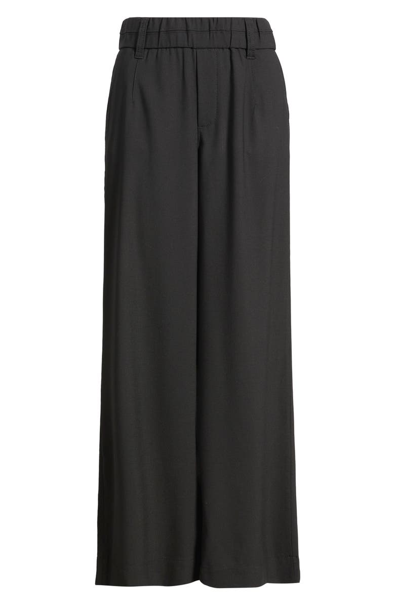 Wit & Wisdom Skyrise Side Seam Straight Leg Pants, Main, color, Black