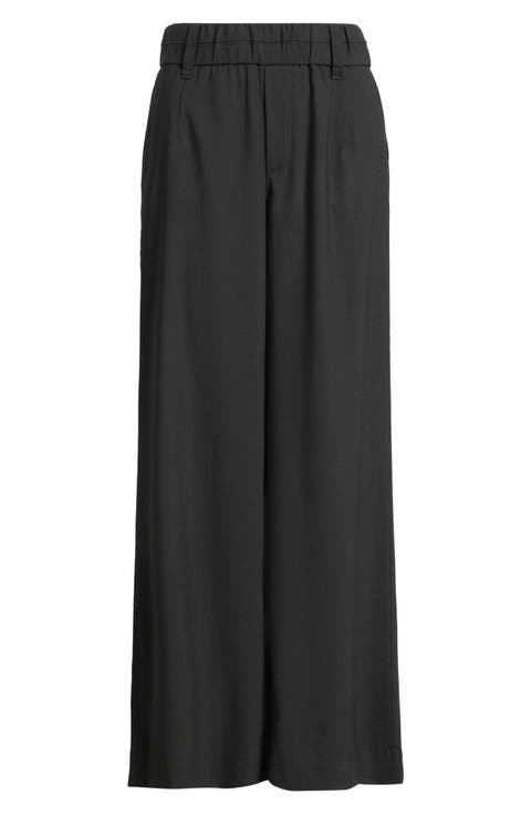 Skyrise Side Seam Straight Leg Pants (Regular & Petite)