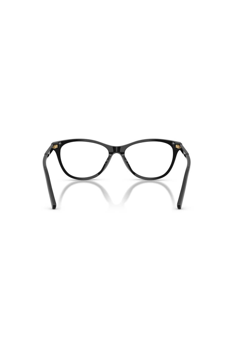53mm Cat Eye optical glasses, Alternate, color, Black