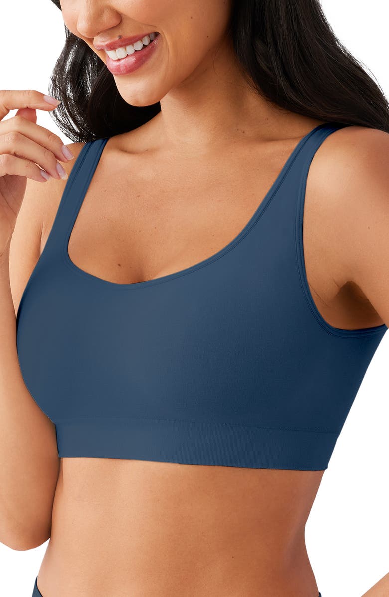 Wacoal Feeling Flexible Full Bust Bralette, Alternate, color, Titan Ii