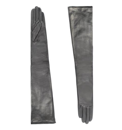 Glamour Leather Gloves Arm Length
