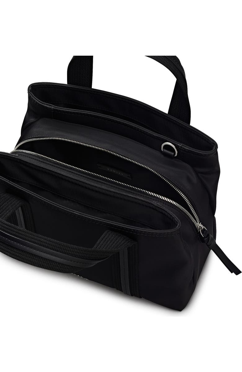 Radley Halley Row Medium Ziptop Satchel Bag, Alternate, color, Black