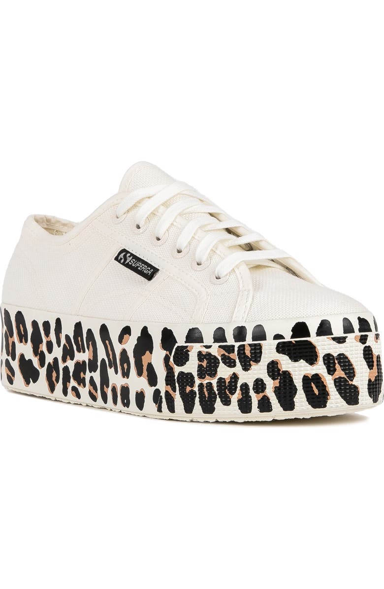 Superga 2790 Foxing Print Platform Sneaker, Main, color,