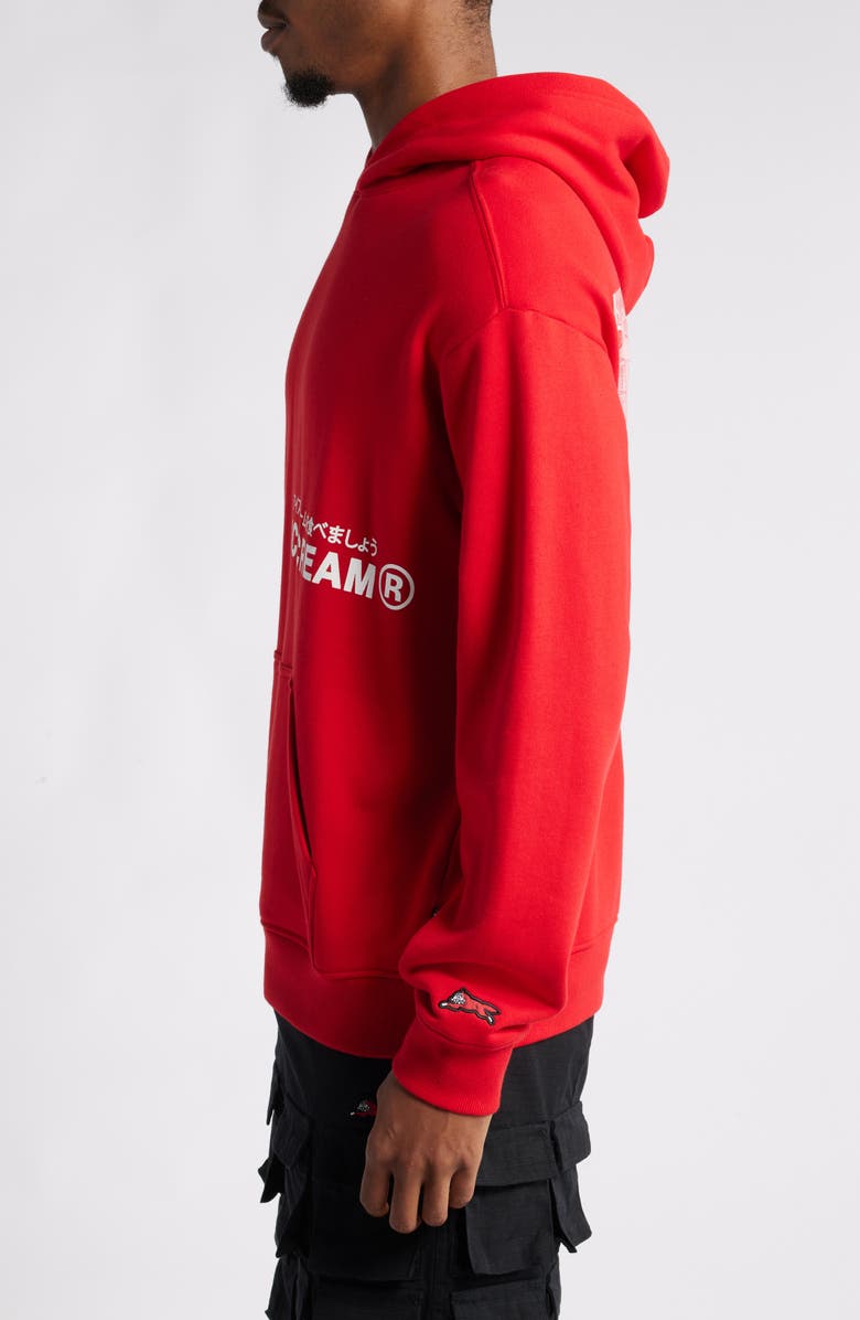 ICECREAM The Truck Graphic Hoodie, Alternate, color, Racing Red