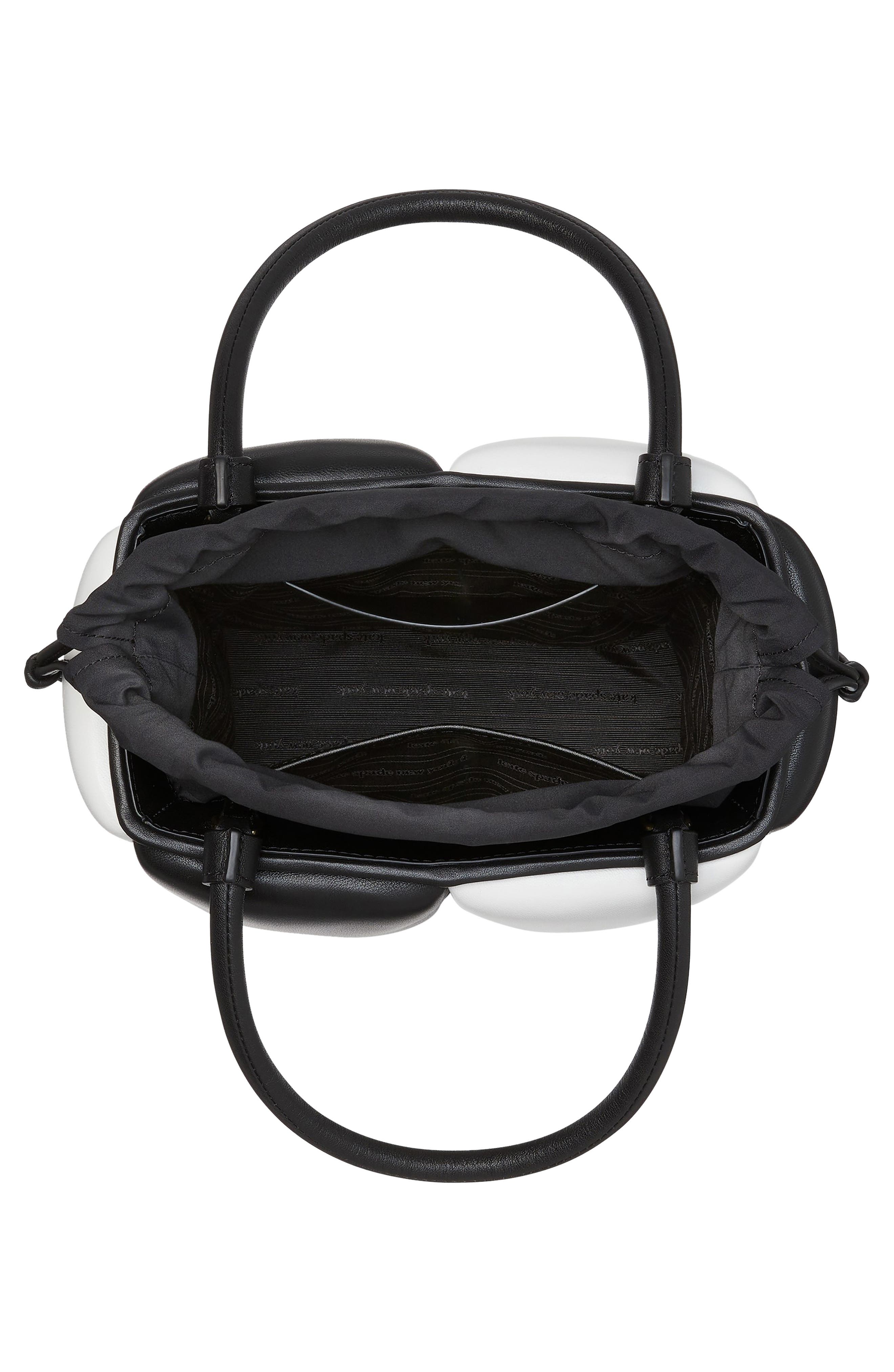 boxxy colorblock quilted leather tote, Alternate, color, BLACK MULTI.