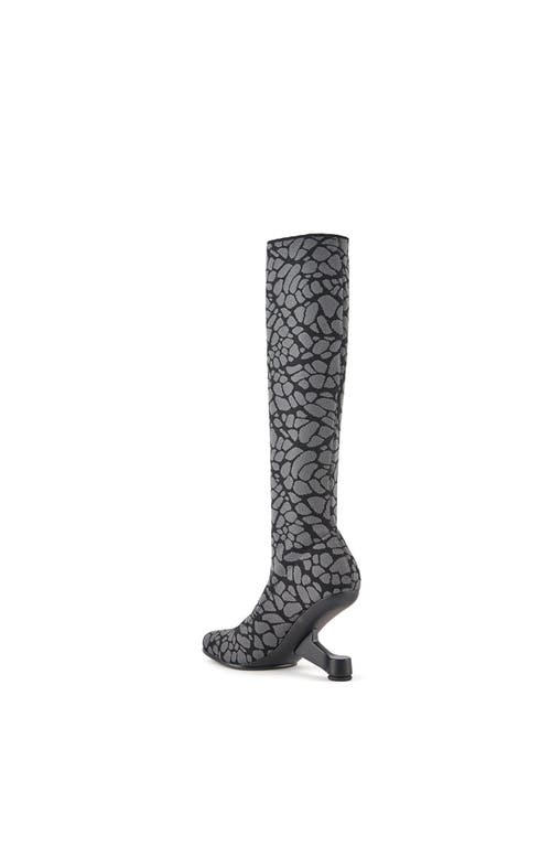 United Nude Eamz Sock Boot In Graphite