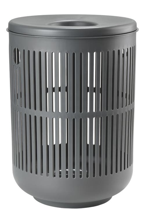 Zone Denmark Ume Laundry Basket with Lid in Grey 