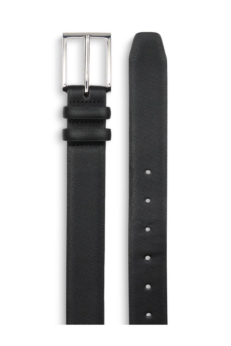 Big & Tall Stretch Double Loop Belt, Alternate, color, BLACK