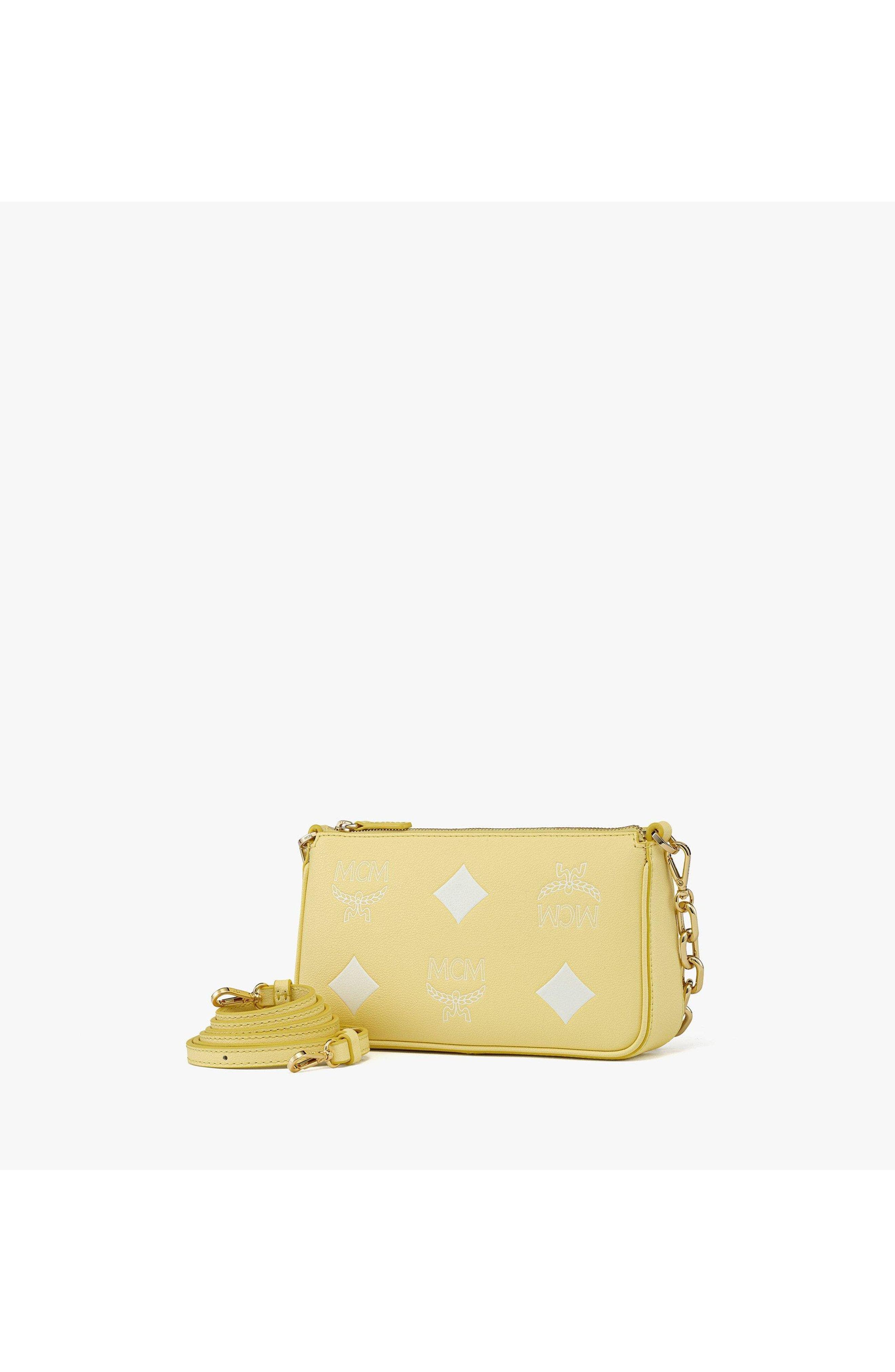 Medium Aren Chain Pouch in Resetos, Alternate, color, Yellow