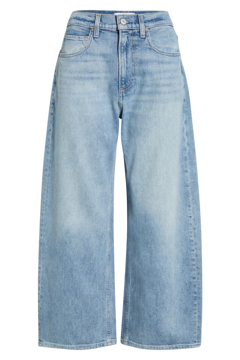Arellia High Waist Ankle Barrel Jeans, Alternate, color, AUDUBON