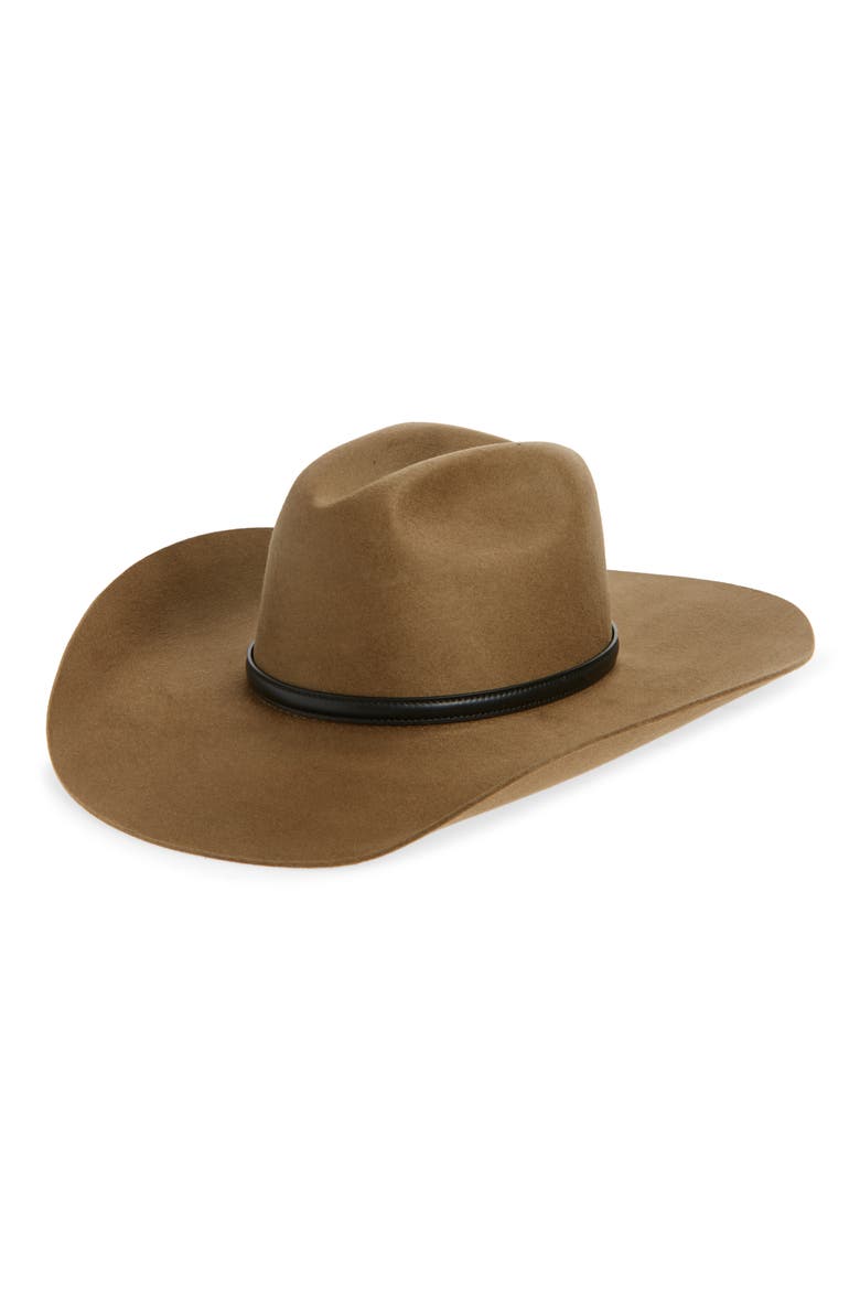 Nash Wool Fedora, Main, color, CAMEL