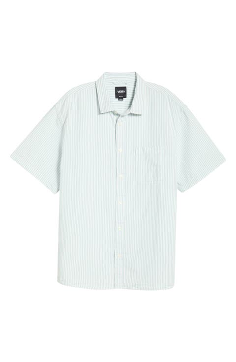 Lawson Stripe Cotton & Linen Blend Button-Up Shirt