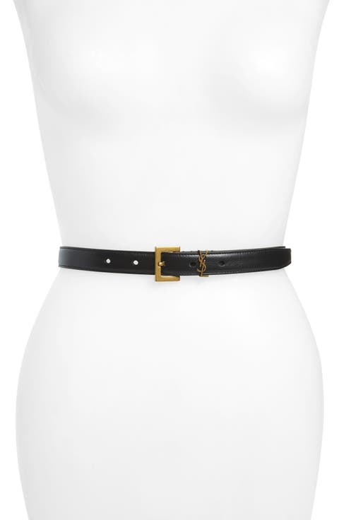 YSL Cintura Leather Belt