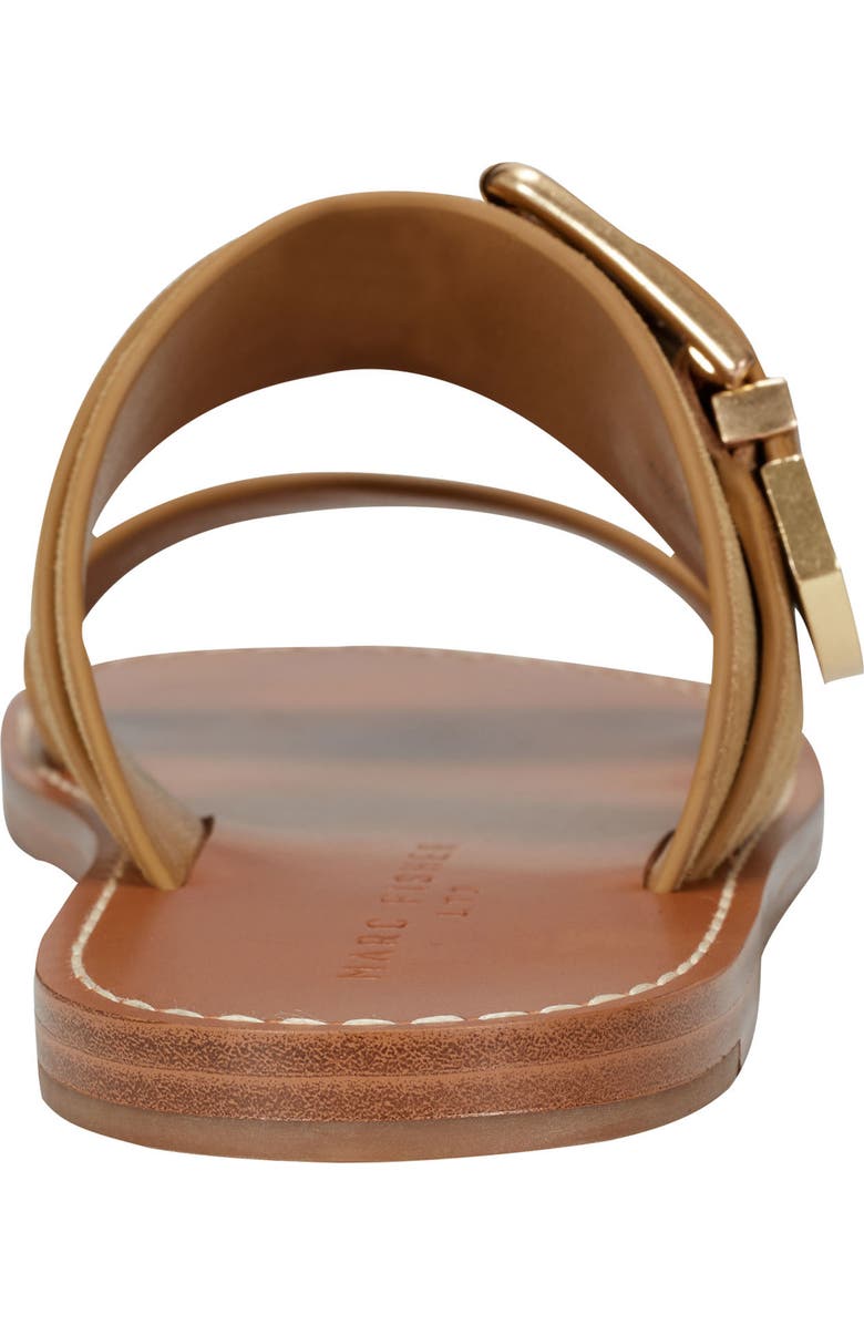 Marc Fisher LTD Hallyn Slide Sandal, Alternate, color, Medium Brown