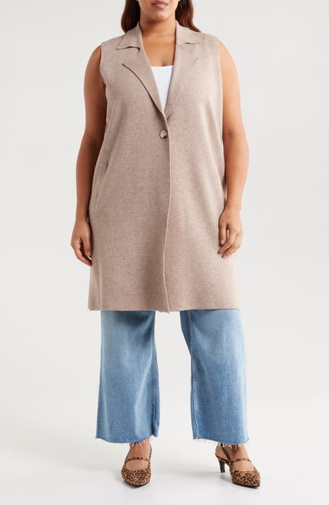 Whitney Longline Vest (Plus)