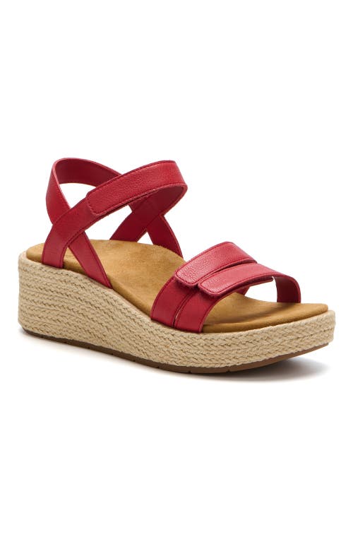 Abeo Solstice Strap In Red - Metatarsal