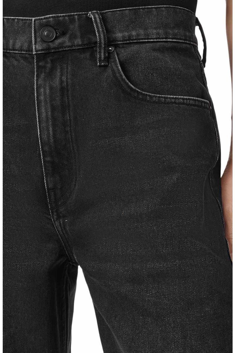 Lenny Lux Relaxed Wide Leg Jeans, Alternate, color, WASHED BLACK