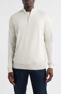 Peter Millar Autumn Crest Merino Wool Blend Quarter Zip Sweater