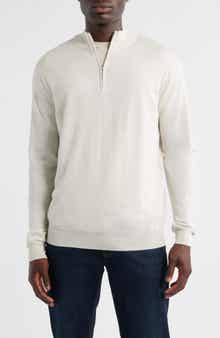 Peter Millar Autumn Crest Merino Wool Blend Quarter Zip Sweater