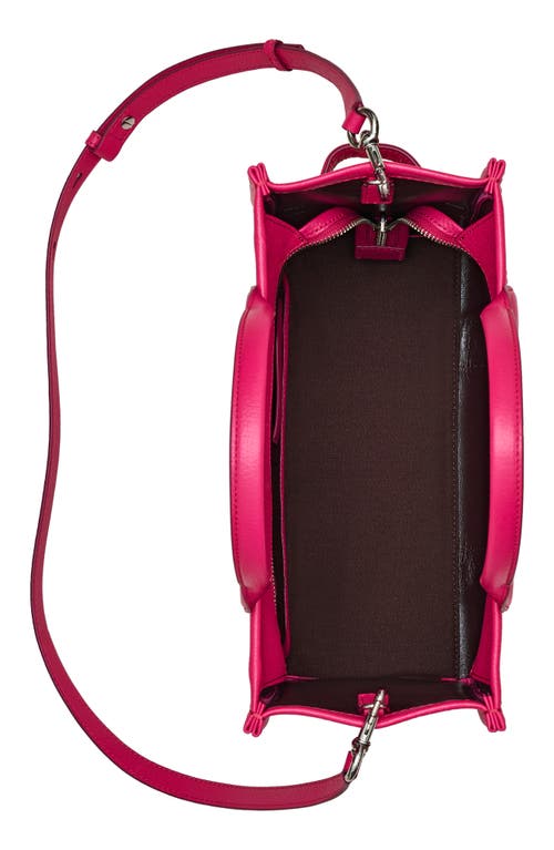 Marc Jacobs The Medium Leather Tote In Pink