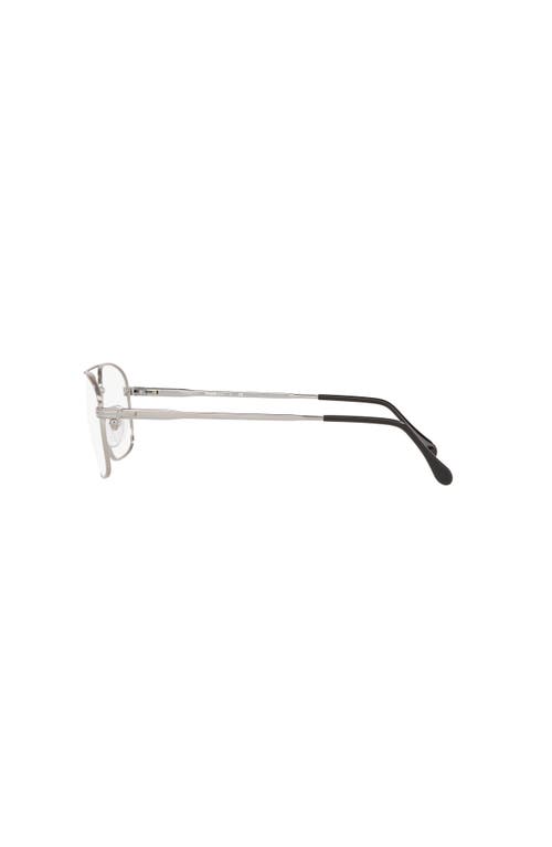 Sferoflex 56mm Square Optical Glasses In Metallic