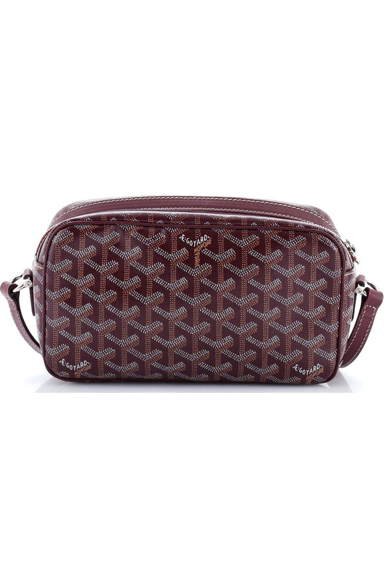 Pre-Owned Goyard Cap Vert Bag Coated Canvas, Alternate, color, Red