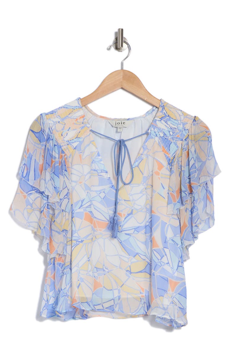 Joie Harper Geometric Top, Alternate, color,