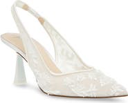 Betsey Johnson Nikki Pointed Toe Slingback Pump