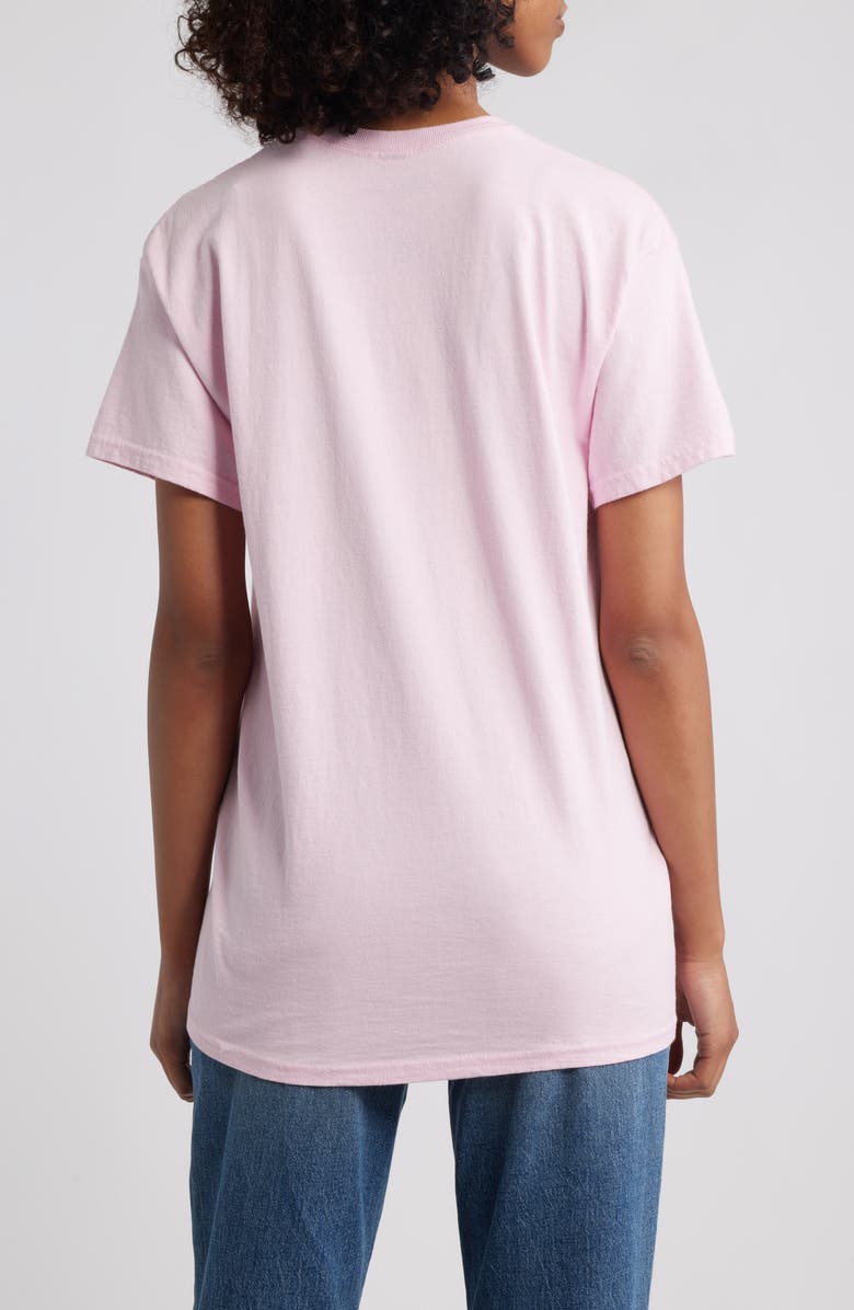 Junk Food Disney<sup>®</sup> Mickey & Minnie Cotton Graphic T-Shirt, Alternate, color, Light Pink