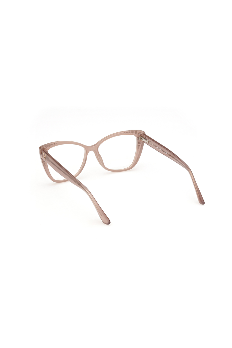 Crystal Studded Cat Eye Eyeglasses, Alternate, color, Beige