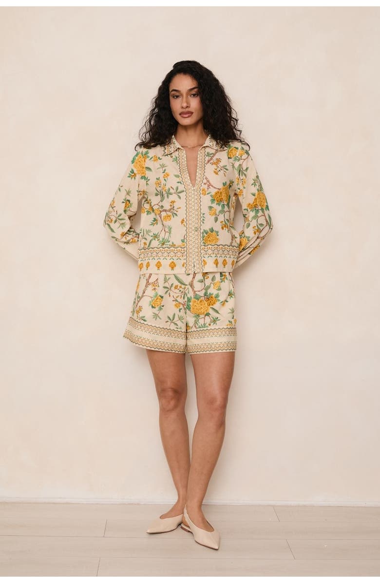 RAISHMA Raffey Short, Alternate, color, Yellow