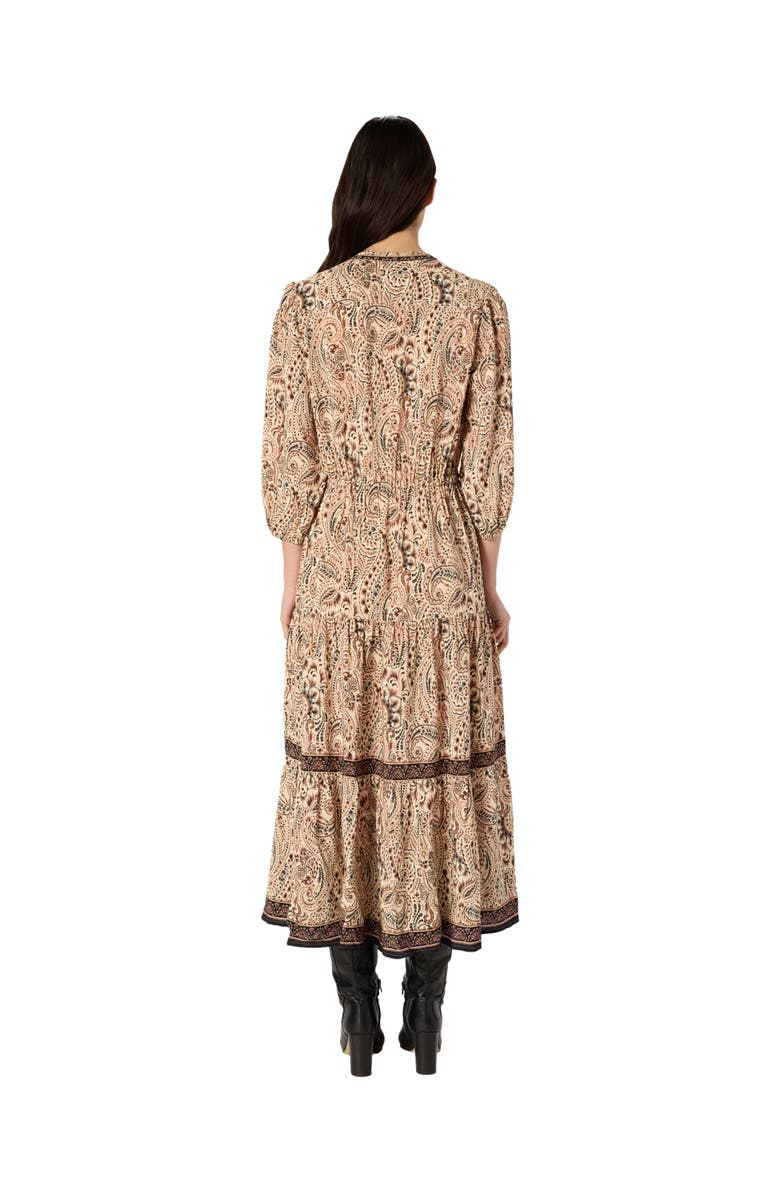GERARD DAREL Lyna Flowing Midi Dress, Alternate, color, Natural
