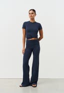 Sisterly Tribe Soft Cotton Foldover Pants