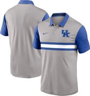 Nike Men's Nike Gray/Royal Kentucky Wildcats Vapor Performance Polo