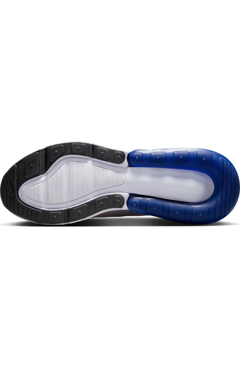 Nike Air Max 270 Sneaker, Alternate, color, 031 Vast Grey/College Grey/Racer Blue/Summit White