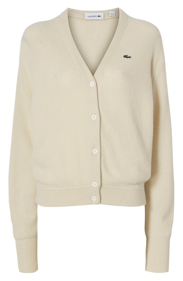 Lacoste Cashmere Blend Cardigan, Alternate, color,