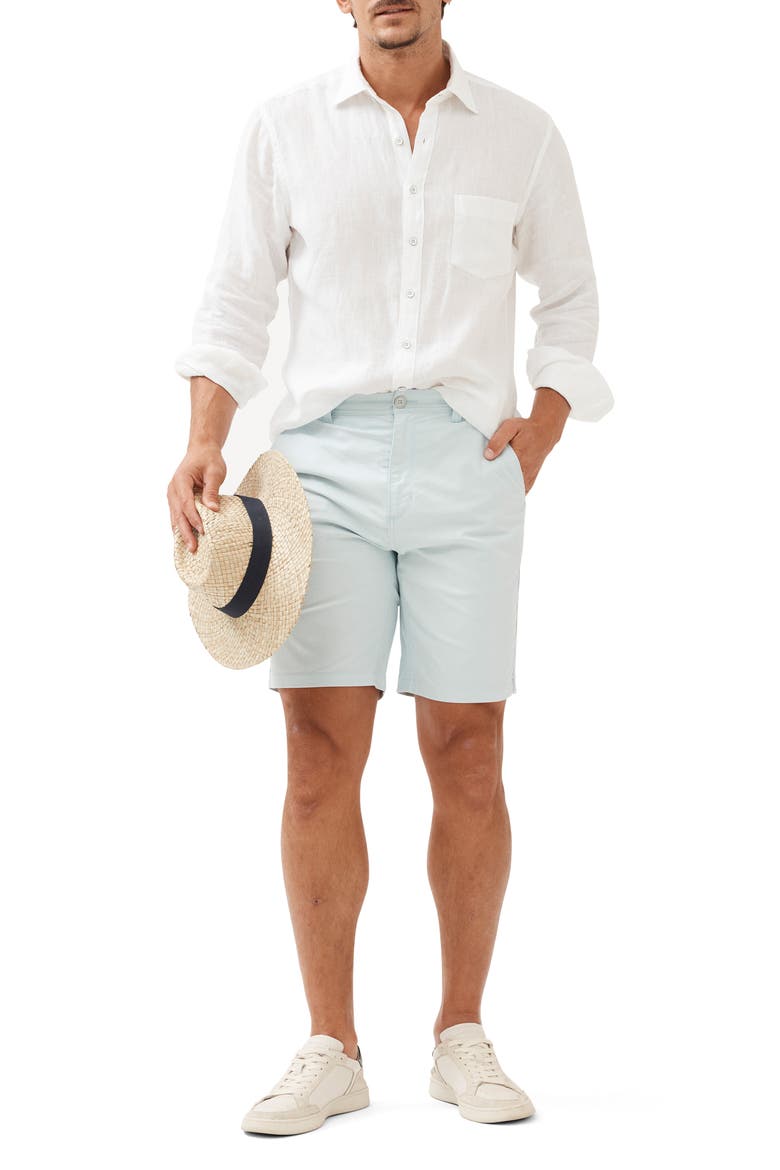 Millwater Stretch Twill Shorts, Alternate, color, MINT