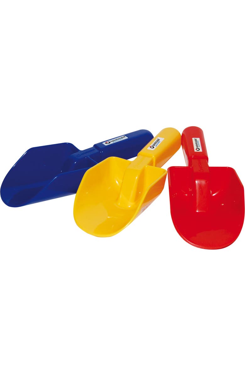 SPIELSTABIL Small Sand Scoop 3 Pack, Main, color,