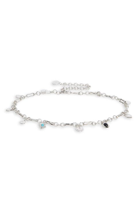 Mixed Charm Chain Belt